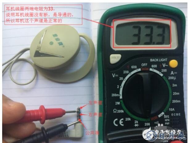 數(shù)字萬(wàn)用表測(cè)電線(xiàn)通斷